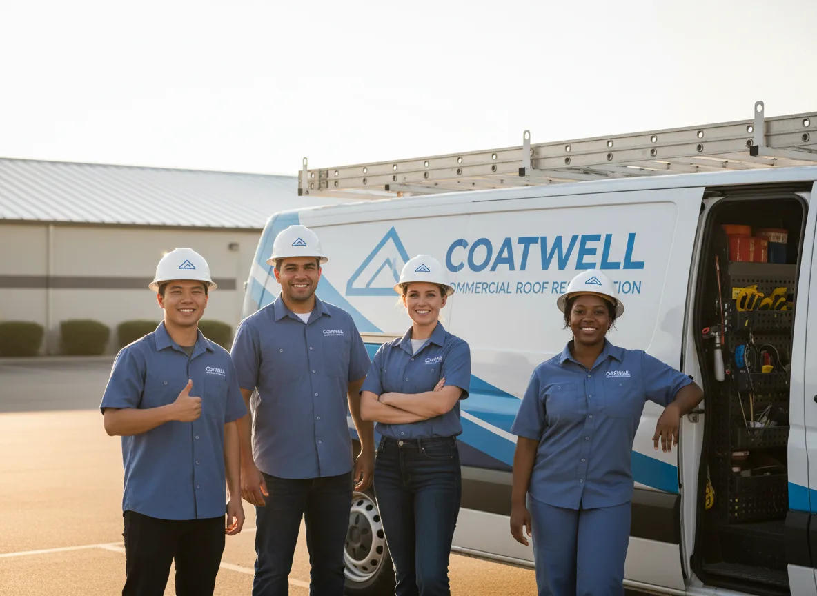 Commercial roof coating company in Lakefield, MN